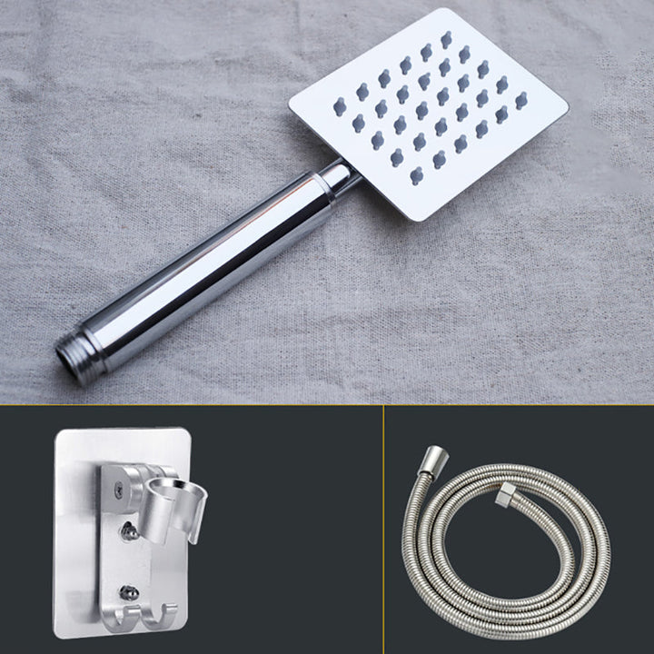 BowLift | Shower head Brass Square Rain Spray Pipe Handheld Shower Head