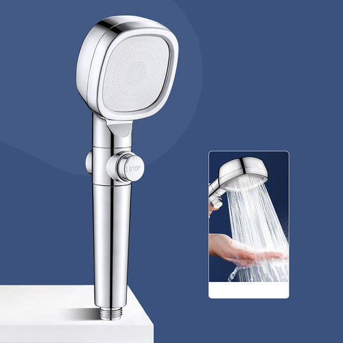 BowLift | Shower head Bathroom Square Controllable Brass Handheld Shower Head
