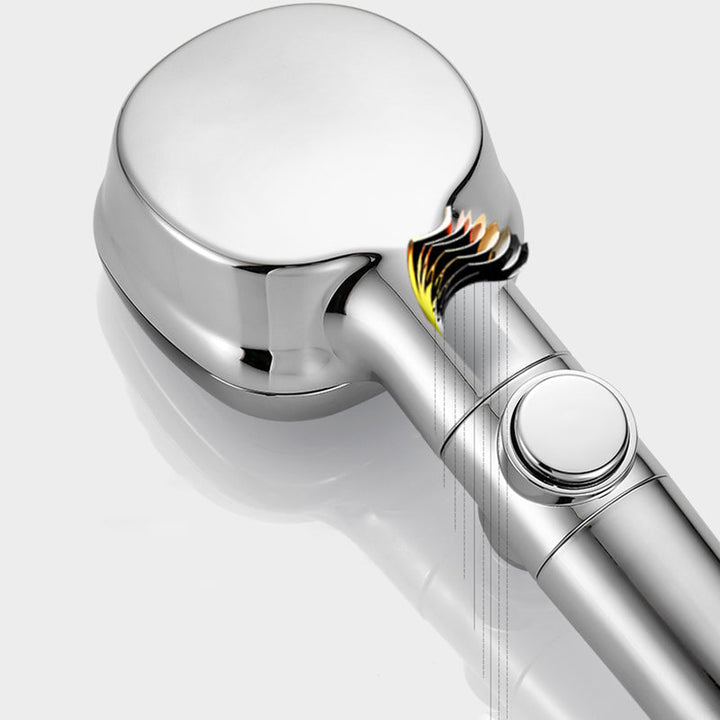 BowLift | Shower Head Bathroom Square Controllable Brass Handheld Shower Head