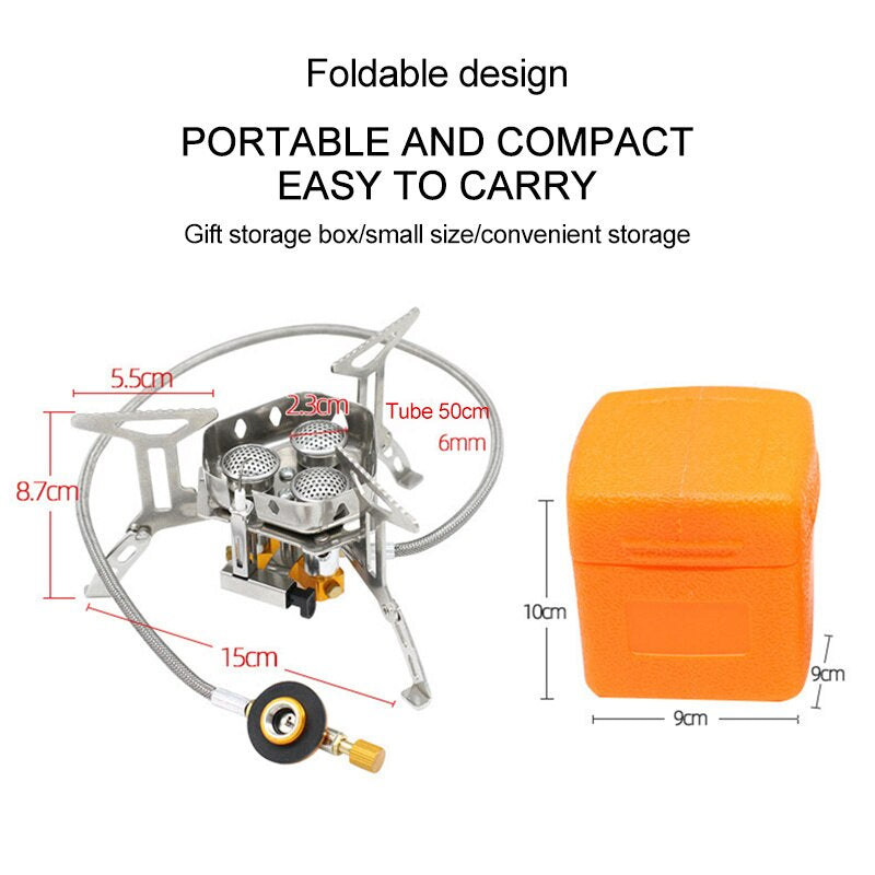 Adventurer Chef Camping Gas Stove | Bowlift