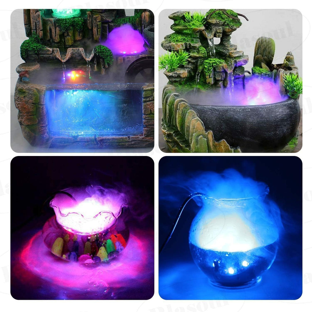 Nebelmacher, 12 LED Mister Foggers for indoor fountains, humidifiers, fog machines | Bowlift