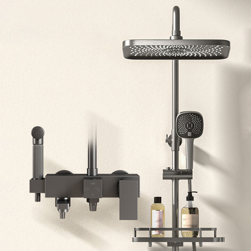BowLift | Modern shower accessories push-button shower head wall-mounted shower combination