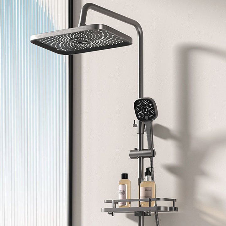 BowLift | Modern Shower Accessories Push Button Showerhead Wall Mounted Shower Combination