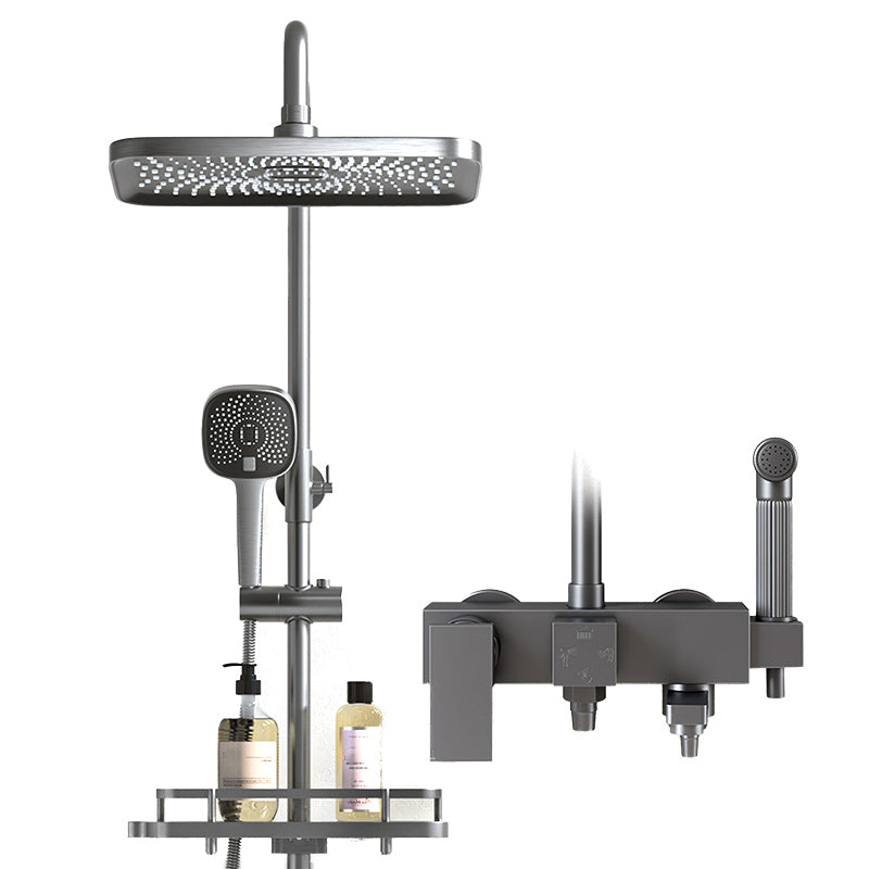 BowLift | Modern shower accessories push-button shower head wall-mounted shower combination