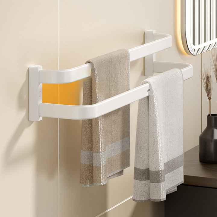 BowLift | Modern White Bathroom Accessories Set Bathroom Shelf Paper Holder Bathroom Accessories Kit