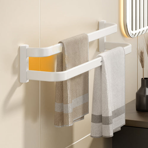 BowLift | Modern White Bathroom Accessories Set Bathroom Shelf Paper Holder Bathroom Accessories Kit