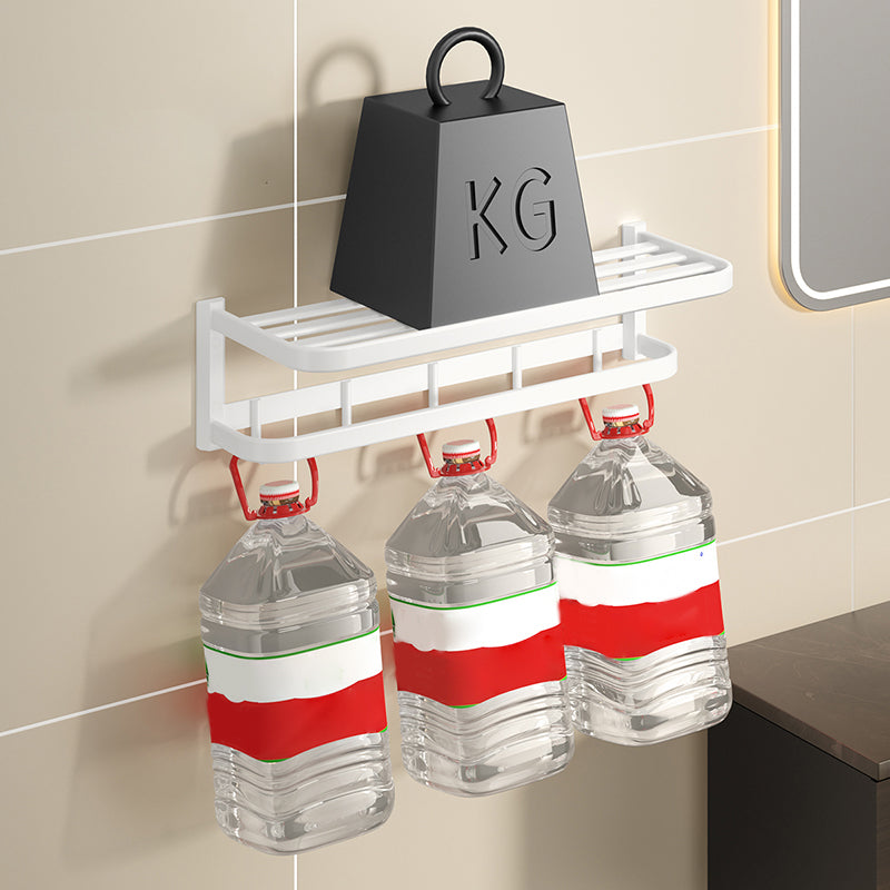 BowLift | Modern White Bathroom Accessories Set Bathroom Shelf Paper Holder Bathroom Accessories Kit