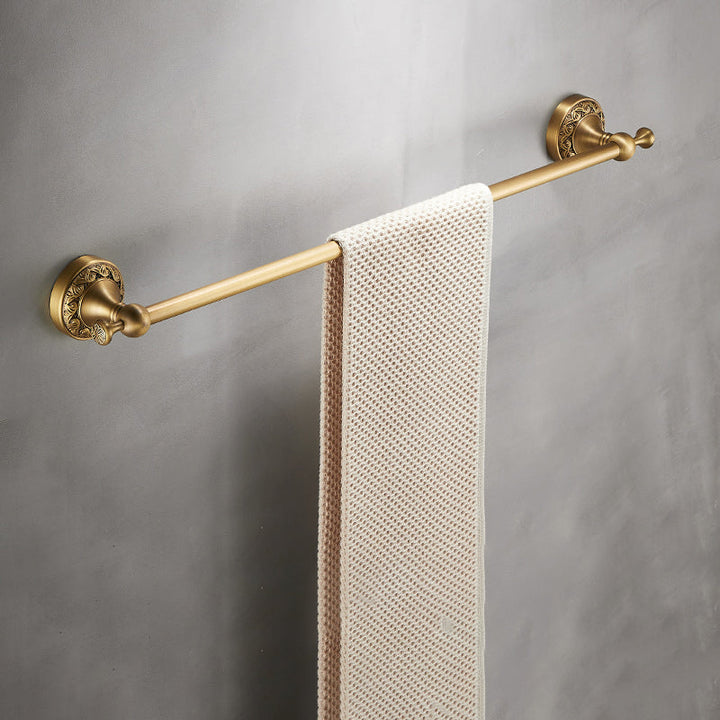 BowLift | Modern Bathroom Accessory Set Paper Holder Bathroom Shelf Gold Bathroom Fittings Set
