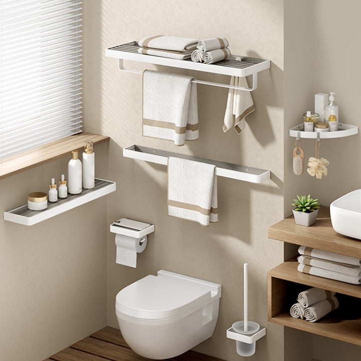 BowLift | Modern Bathroom Accessories Set Paper Holder Bathroom Shelf Bathroom Accessories Kit