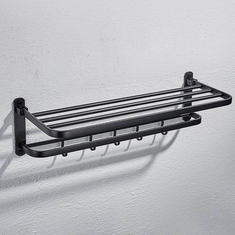 BowLift | Modern black bathroom accessory set towel holder bathroom shelf bathroom faucet set