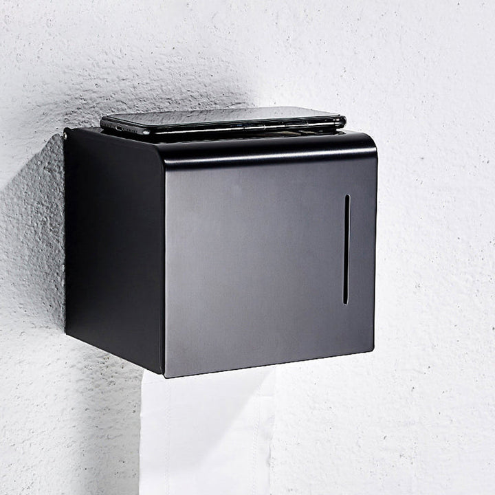 BowLift | Modern black bathroom accessory set towel holder bathroom shelf bathroom faucet set