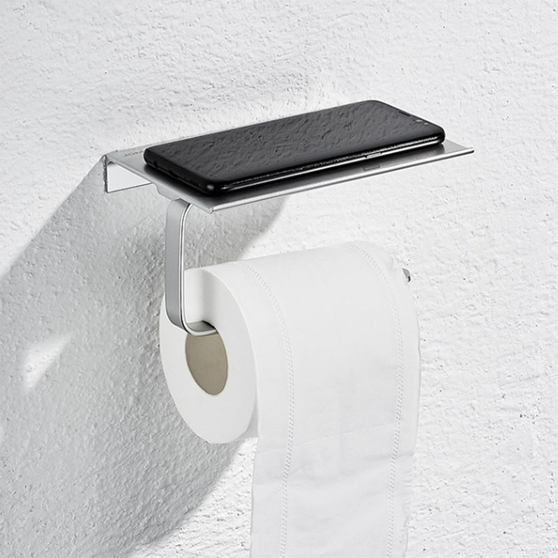 BowLift | Modern Bathroom Set Tissue Holder Bath Shelf Stainless Steel Bathroom Accessory Set