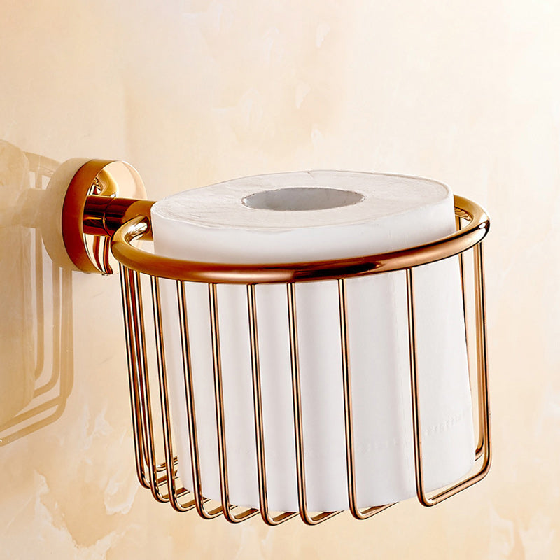 BowLift | 6-piece Bathroom Accessory Set Vintage Brass Bath Hardware Set