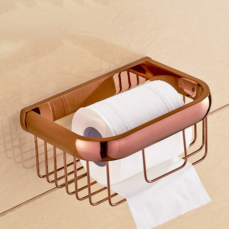 BowLift | 6-piece Bathroom Accessory Set Vintage Brass Bath Hardware Set