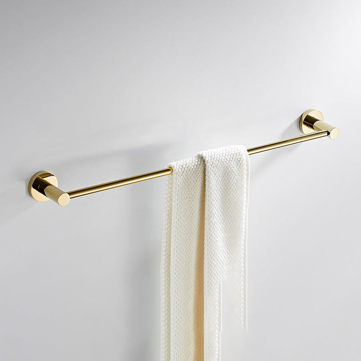 BowLift | 4 Pieces Traditional Bathroom Accessory Set Brass Bathroom Set in Matte Gold