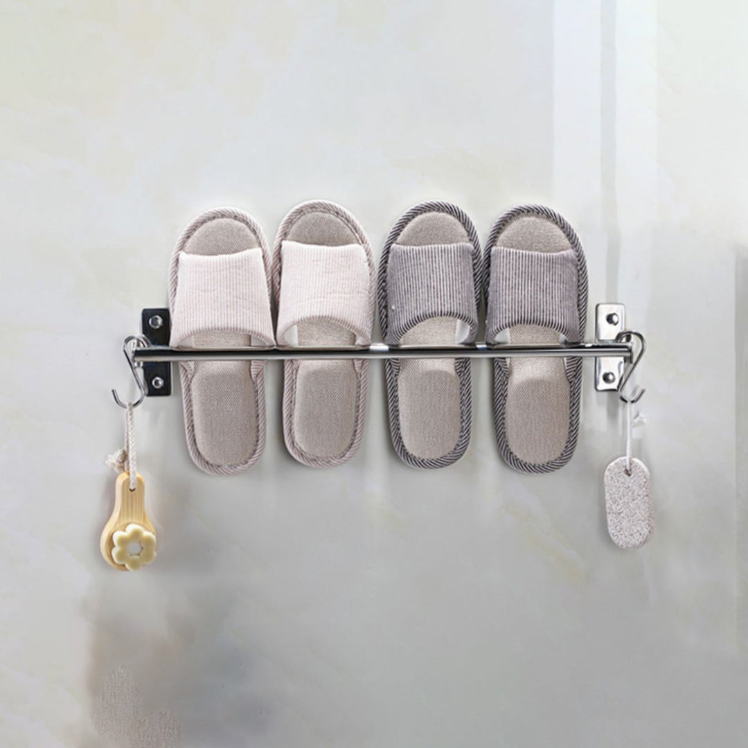 BowLift | 3-piece stainless steel bathroom accessory set Modern chrome object stand