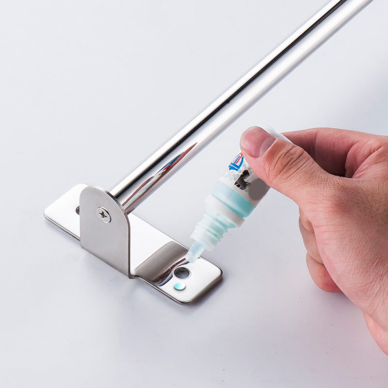 BowLift | 3-piece stainless steel bathroom accessory set Modern chrome object stand