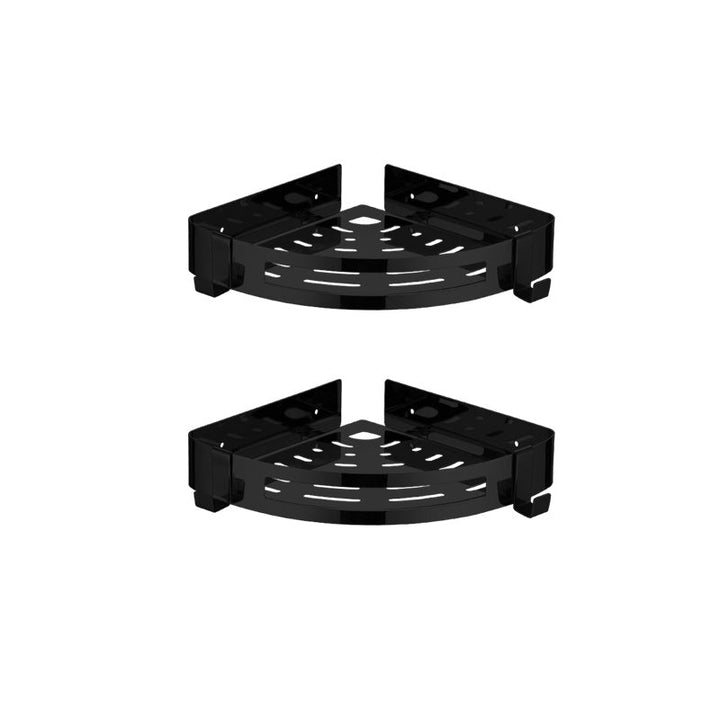 BowLift | Modern Stainless Steel Bathroom Accessory Set Rectangular & Triangle Bathroom Shelf