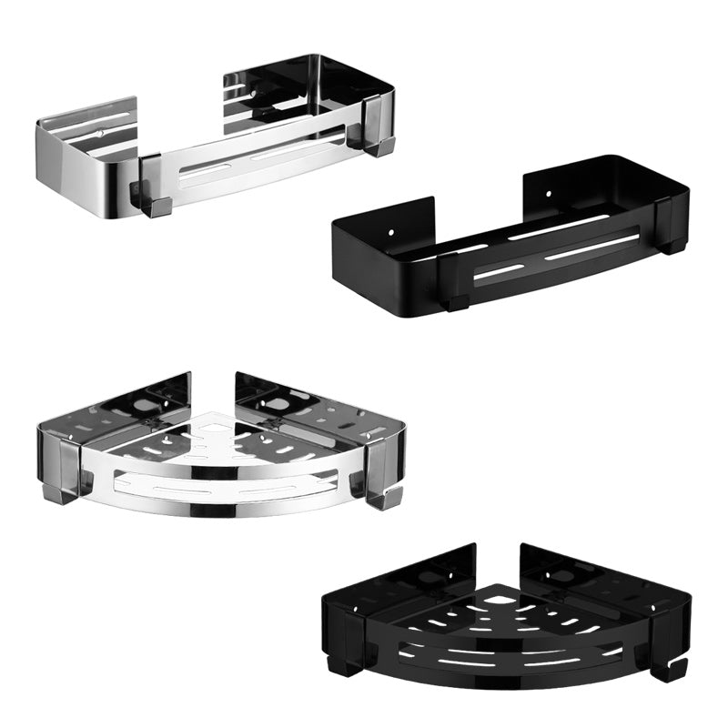BowLift | Modern Stainless Steel Bathroom Accessory Set Rectangular & Triangle Bathroom Shelf