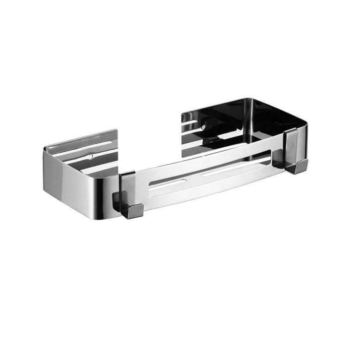 BowLift | Modern Stainless Steel Bathroom Accessory Set Rectangular & Triangle Bathroom Shelf