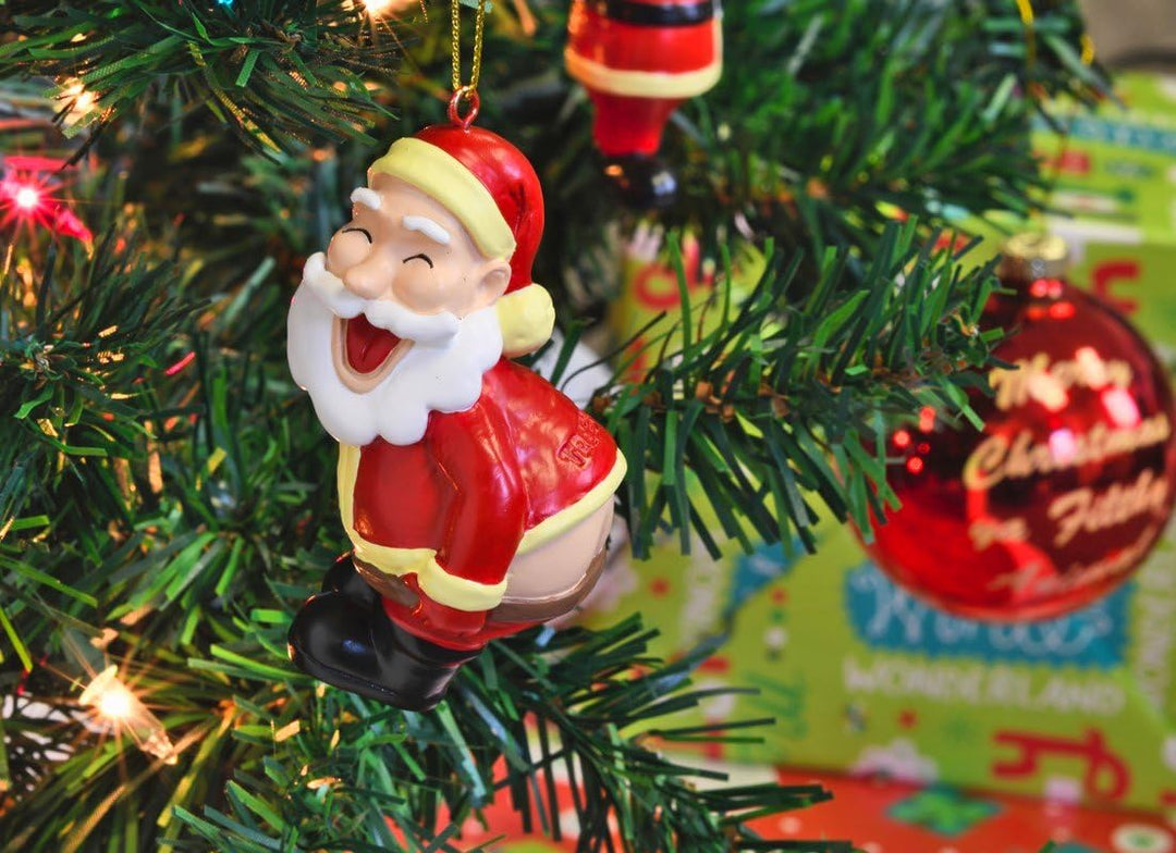BowLift | Funny Christmas tree decoration - SantaSass