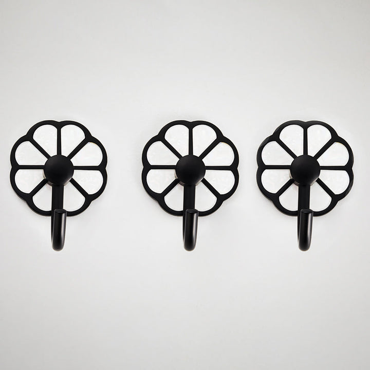 BowLift | Polished 10-piece bathroom accessory set metal corrosion-resistant bathrobe hooks