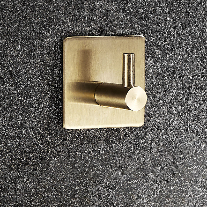 BowLift | Modern Bathroom Accessory Set Metal Coat Hooks in Polished Chrome/Gold