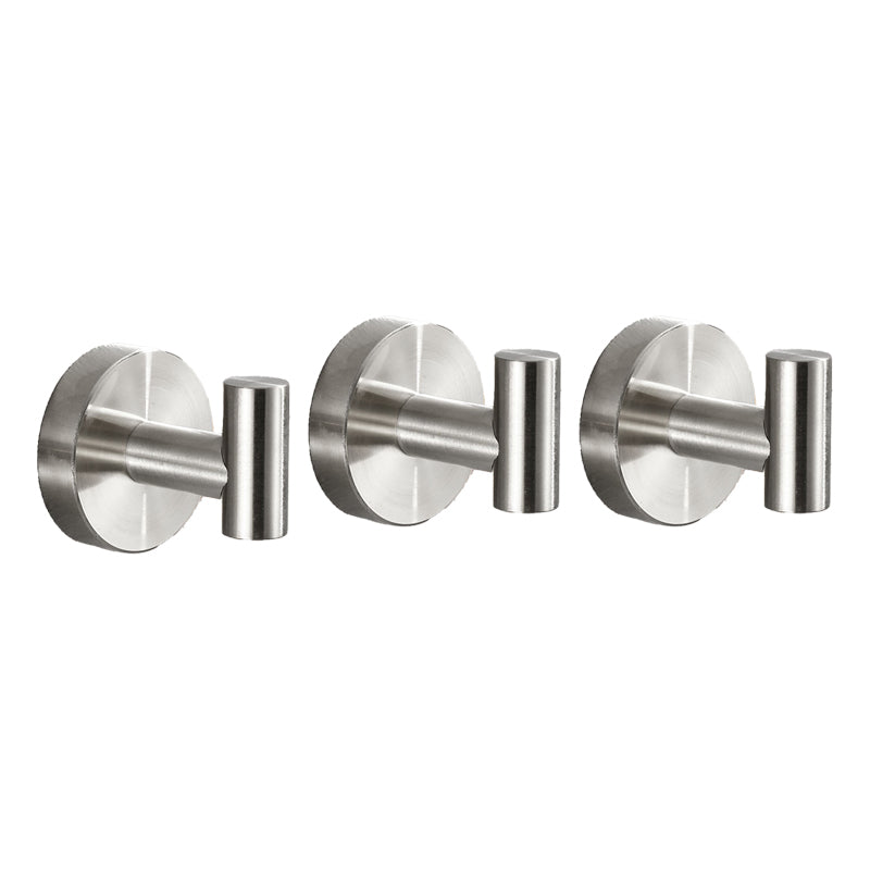 BowLift | Modern Bathroom Accessory Set Metal Coat Hooks in Polished Chrome/Gold