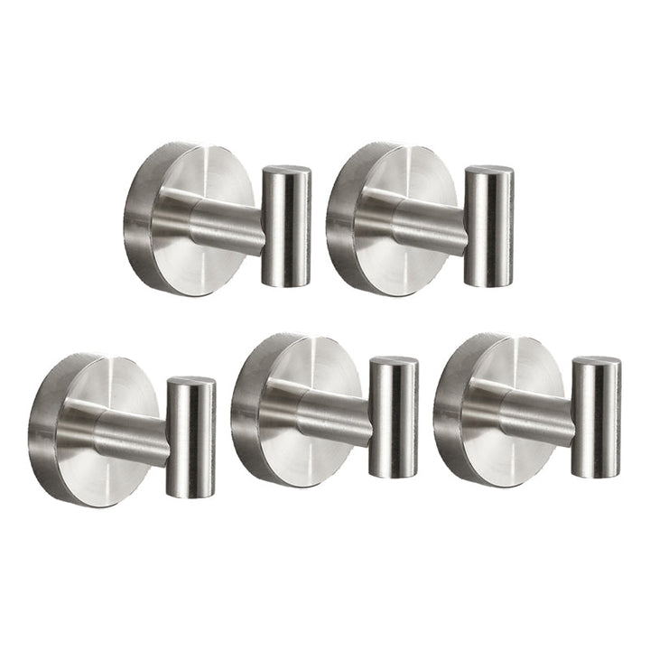 BowLift | Modern Bathroom Accessory Set Metal Coat Hooks in Polished Chrome/Gold