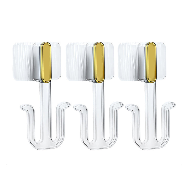 BowLift | 5-piece Bathroom Hardware Set 6.29" high Bathrobe Hooks in Modern Style