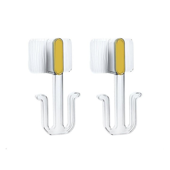 BowLift | 5-piece Bathroom Hardware Set 6.29" high Bathrobe Hooks in Modern Style