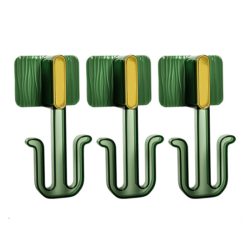 BowLift | 5-piece Bathroom Hardware Set 6.29" high Bathrobe Hooks in Modern Style