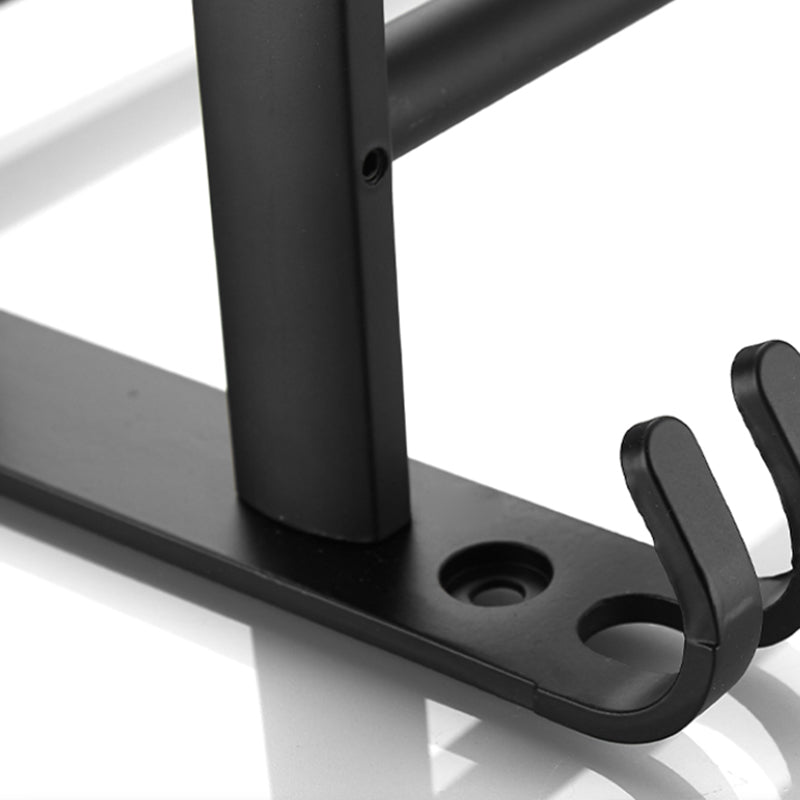 BowLift | Modern Black Bathroom Accessory Set Tissue Holder Towel Bar Bathroom Fittings Set