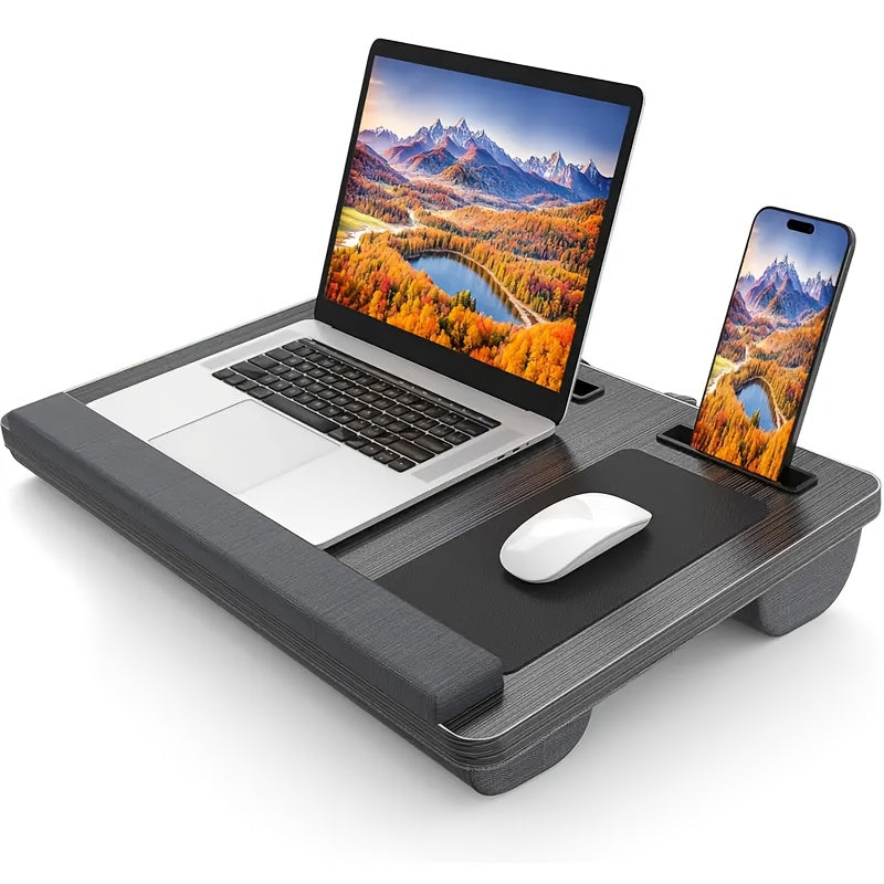 Ergonomic Laptop Holder with Wrist Support and Device Slots | Bowlift