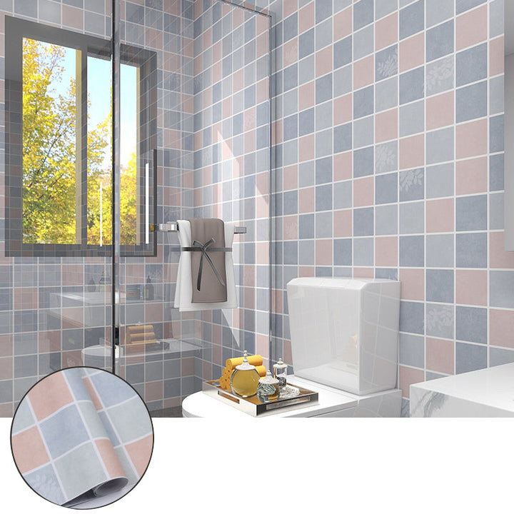 BowLift | Square Grid Mosaic Tiles waterproof Peel-and-Stick Tile for backsplash