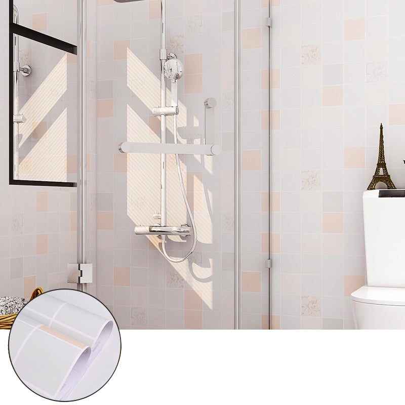 BowLift | Square Grid Mosaic Tiles waterproof Peel-and-Stick Tile for backsplash