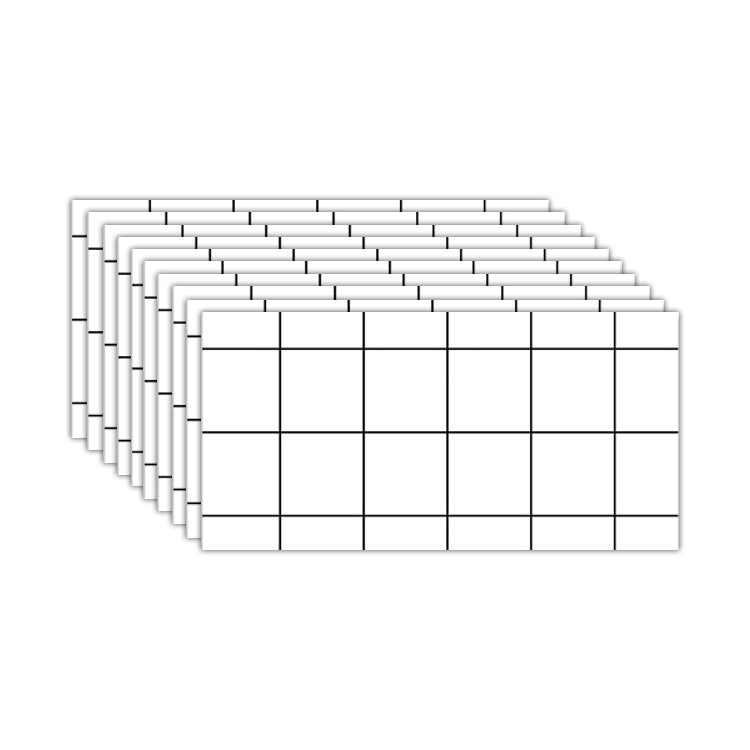 BowLift | Contemporary Rectangular Peel & Stick Tile 12" x 24" Peel and Stick Splashback Wall Tile