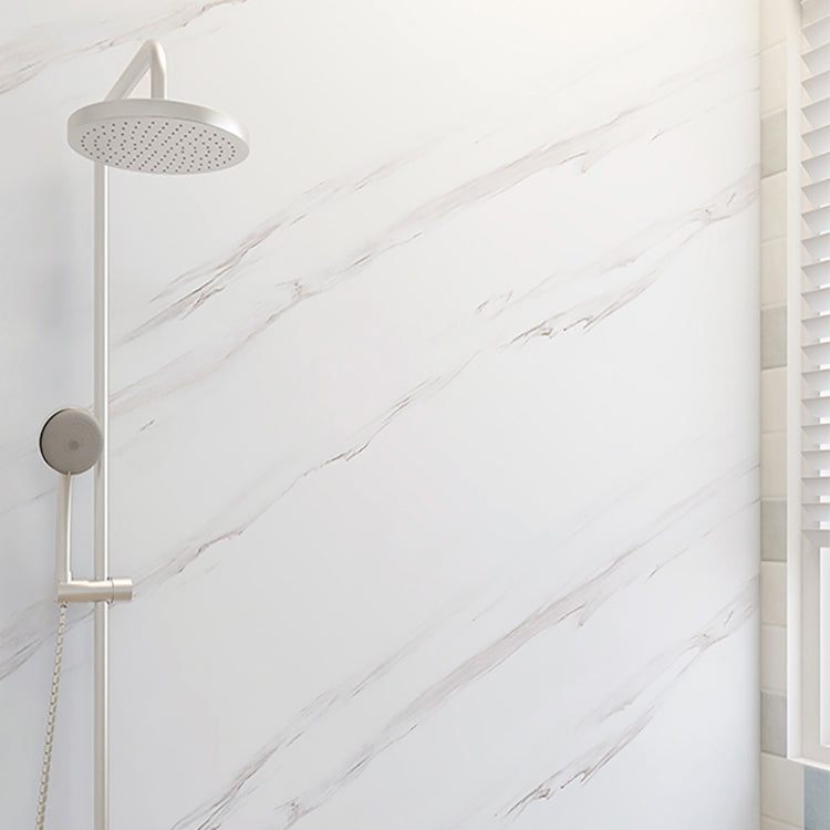 BowLift | Rectangular Marble Pattern Single Plate Waterproof Back Wall Tiles