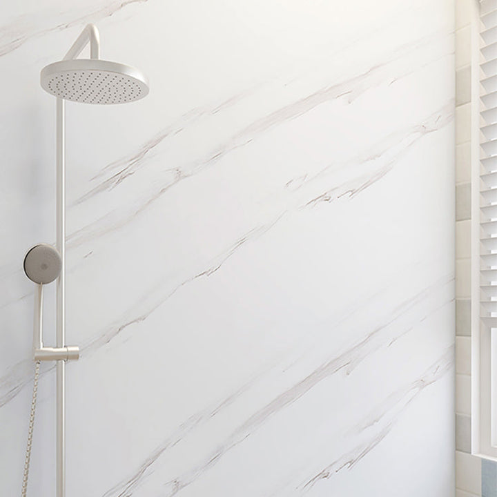 BowLift | Rectangular Marble Pattern Single Plate Waterproof Back Wall Tiles