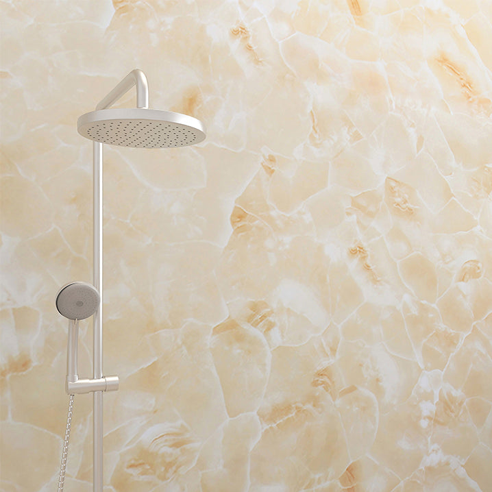 BowLift | Rectangular Marble Pattern Single Plate Waterproof Back Wall Tiles