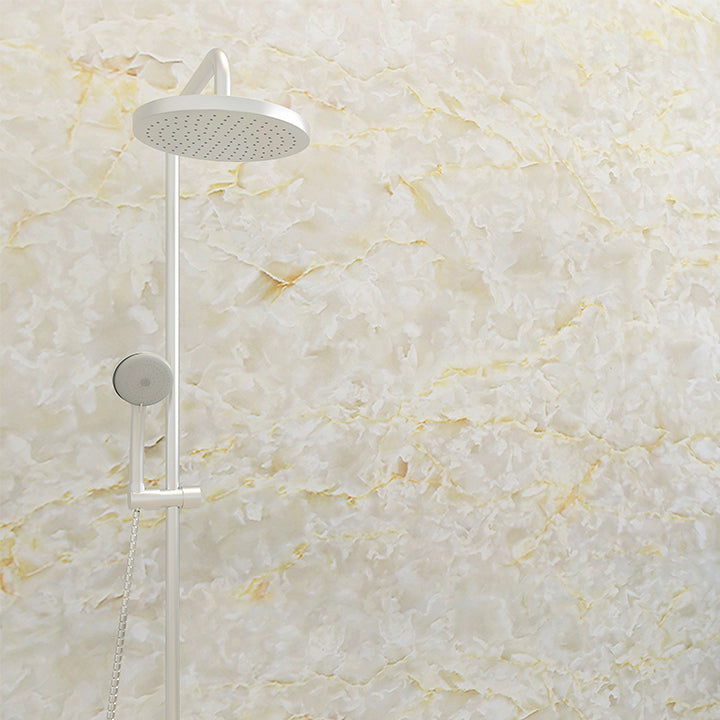 BowLift | Rectangular Marble Pattern Single Plate Waterproof Back Wall Tiles