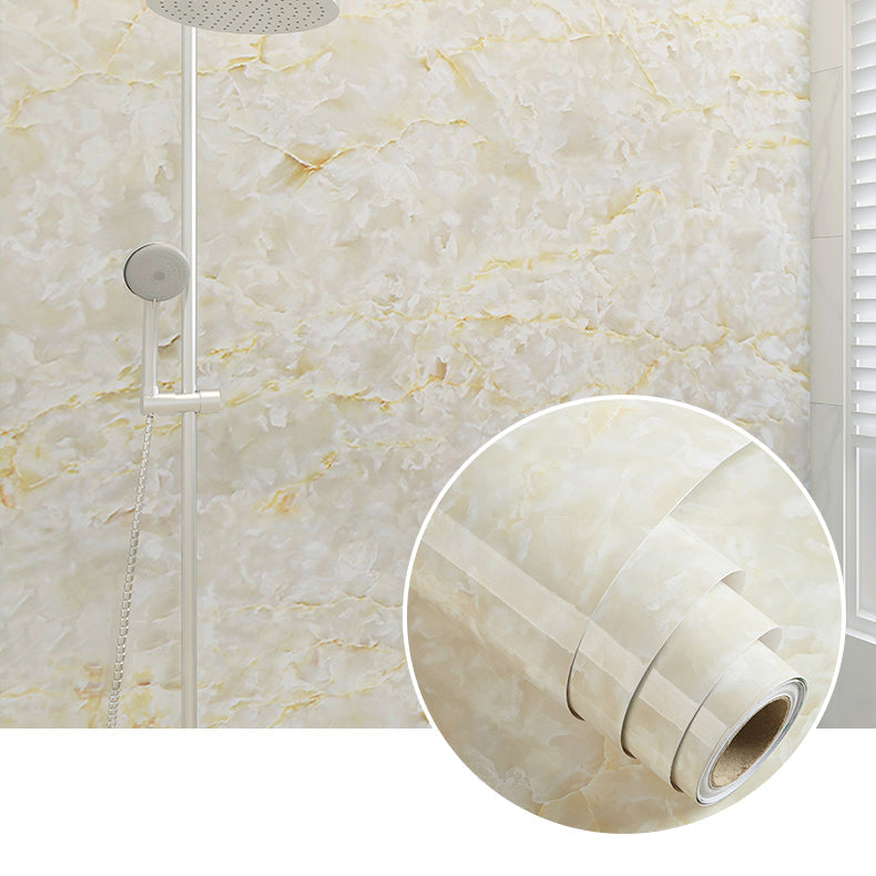 BowLift | Rectangular Marble Pattern Single Plate Waterproof Back Wall Tiles