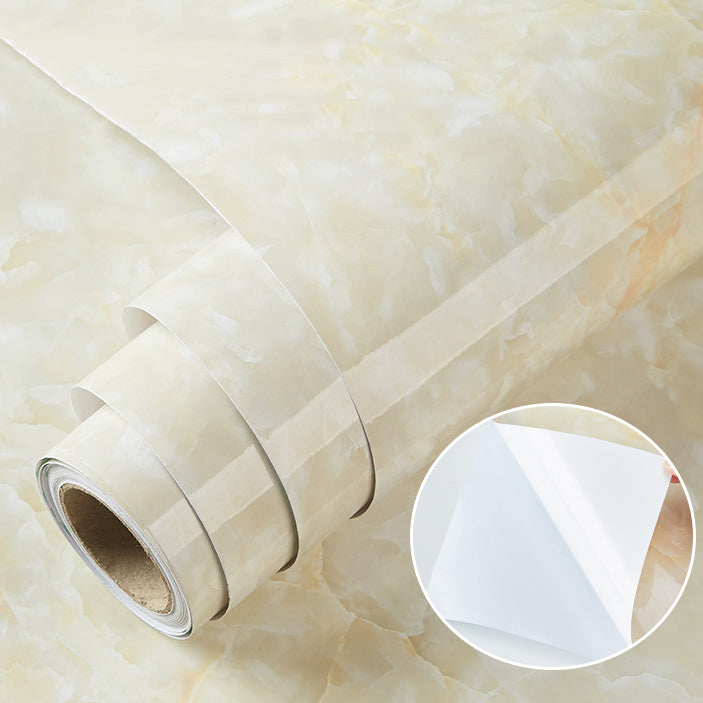BowLift | Rectangular Marble Pattern Single Plate Waterproof Back Wall Tiles