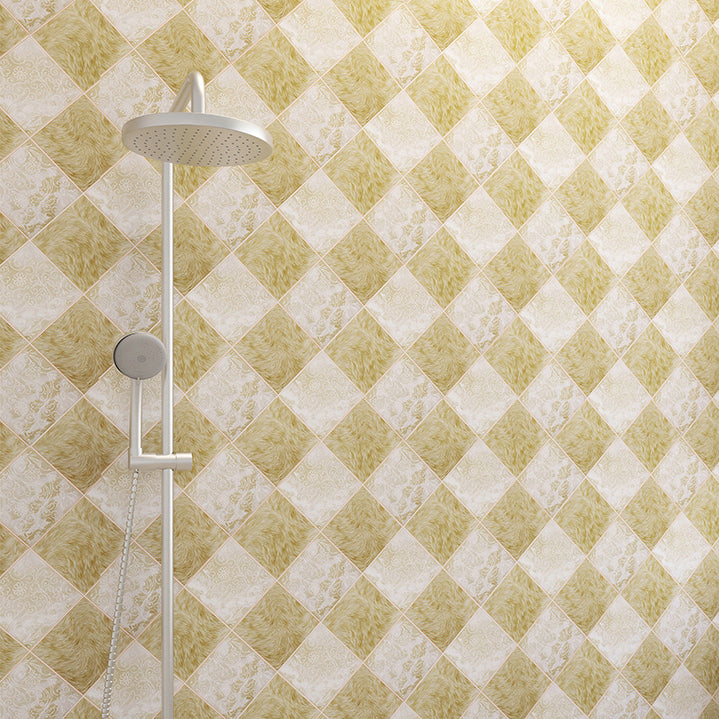 BowLift | Rectangular Marble Pattern Single Plate Waterproof Back Wall Tiles