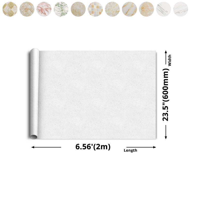 BowLift | Rectangular Marble Pattern Single Plate Waterproof Back Wall Tiles