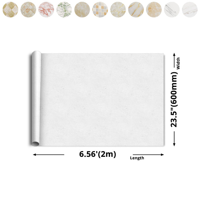BowLift | Rectangular Marble Pattern Single Plate Waterproof Back Wall Tiles