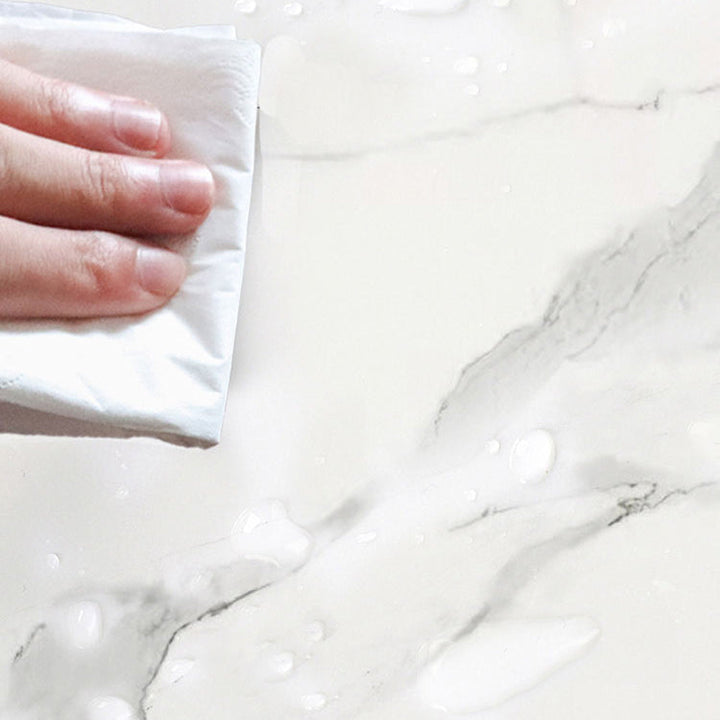BowLift | 12" x 24" Marbling Single Panel Waterproof Splashback Wall Tile for Bathroom