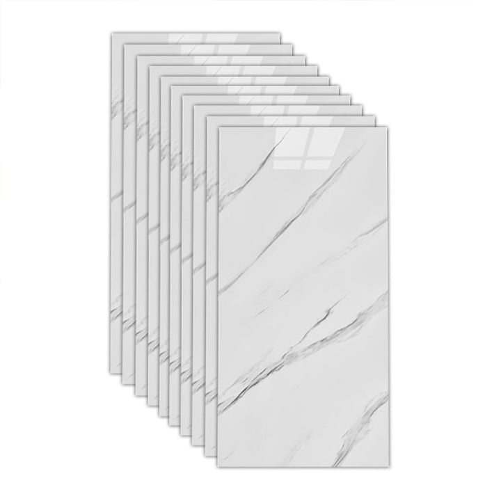 BowLift | Modern Marbling Single Plate Waterproof Back Wall Rectangular Wall Tile
