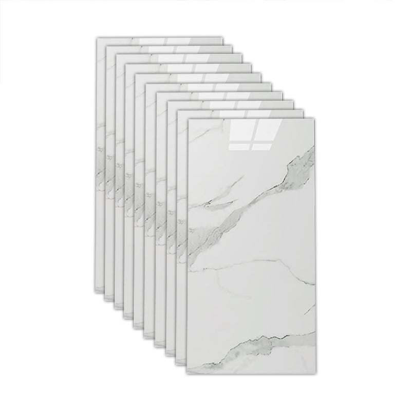 BowLift | Modern Marbling Single Plate Waterproof Back Wall Rectangular Wall Tile