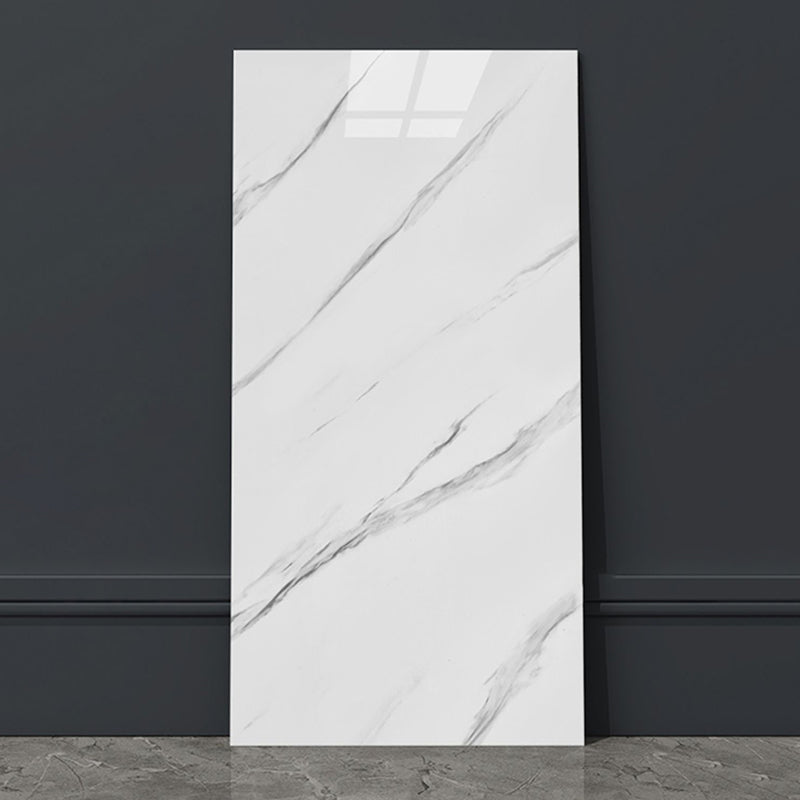 BowLift | Modern Marbling Single Plate Waterproof Back Wall Rectangular Wall Tile